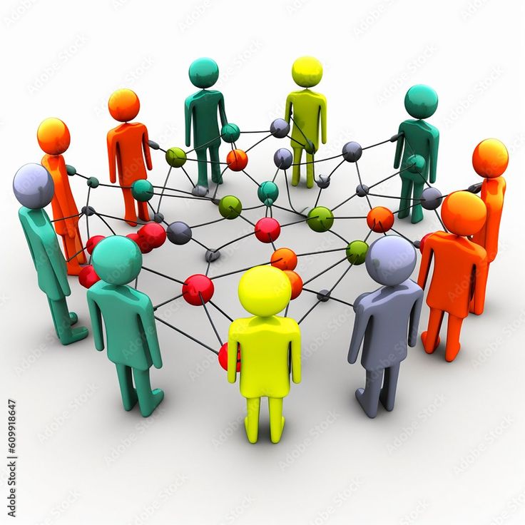 group team of people social network concept created with Generative Ai technology group team of people social network concept created with Generative Ai technology